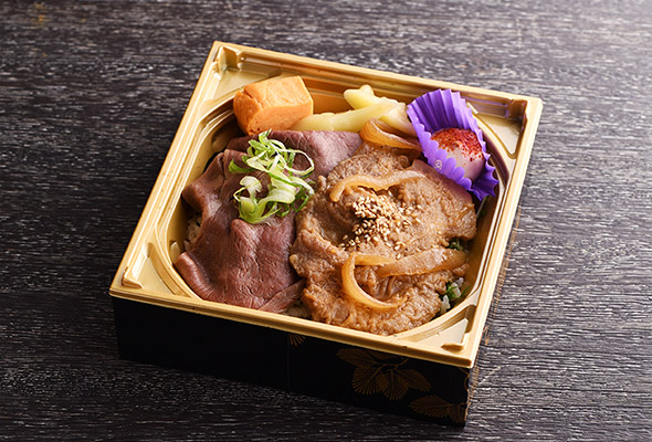 W肉丼写真